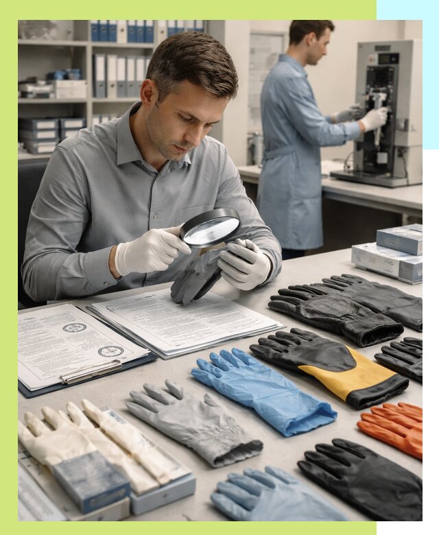 Сертификация перчаток и средств защиты продукции в Амурске