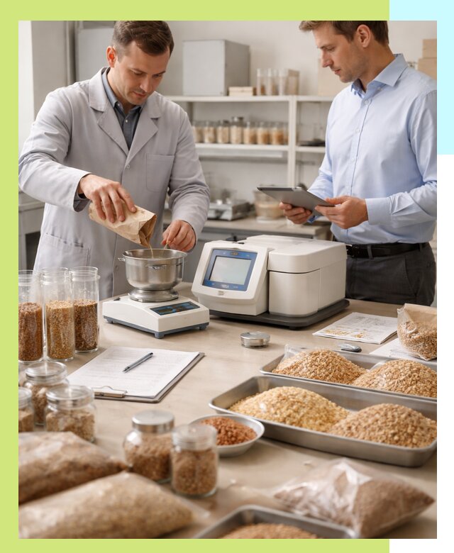 Сертификация зерна и зерновой продукции в Амурске для экспорта