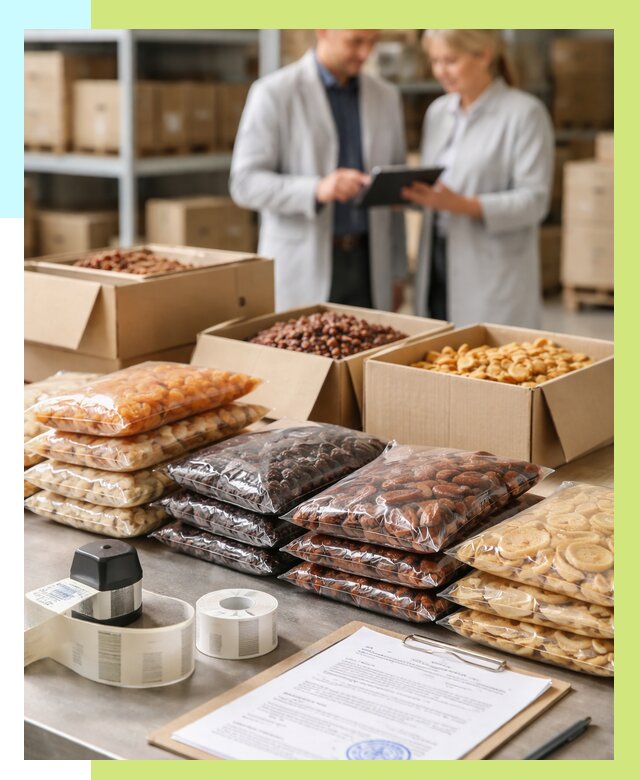 Сертификация сухофруктов в Амурске от 12398 р. | Алешин-Мрс под ключ