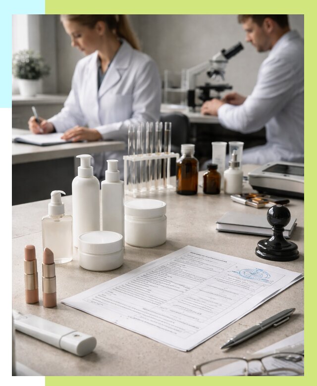 Сертификация косметики в Амурске от 20664 р. - Алешин-Мрс