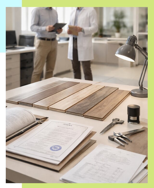 Сертификация ламината в Амурске от 18598 р. под ключ | Алешин-Мрс