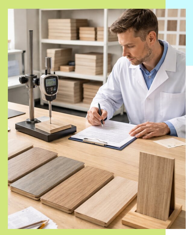Сертификация ламината с испытаниями и оформлением документов в Амурске