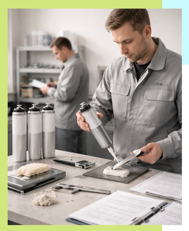 Сертификация монтажной пены и соответствие стандартам в Амурске