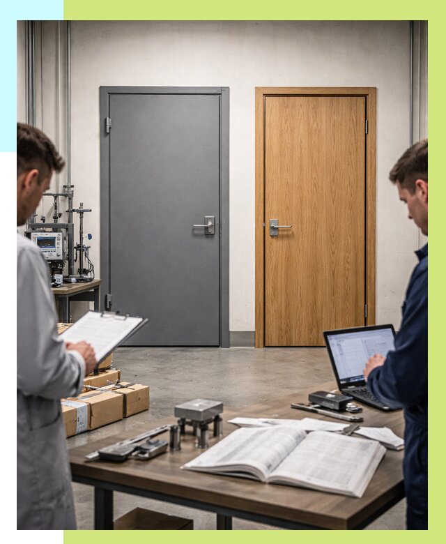 Сертификация дверей в Амурске от 8266 р. под ключ | Алешин-Мрс