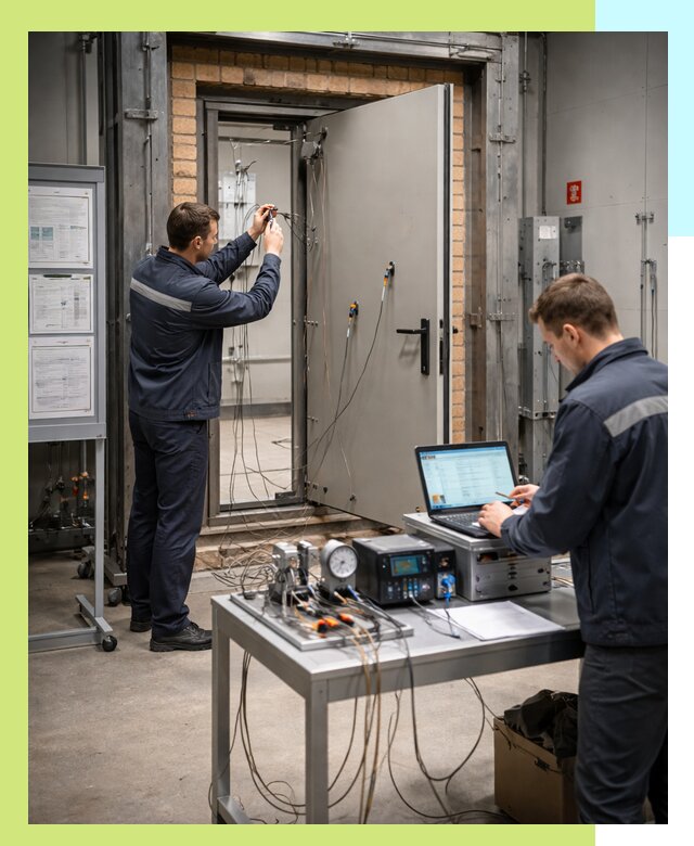 Сертификация противопожарных дверей в Амурске по ГОСТ и ТР