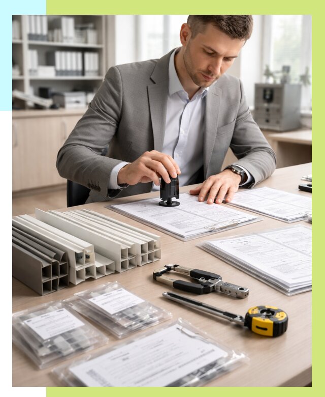 Сертификация ПВХ продукции в Амурске от 8782 р., Алешин-Мрс