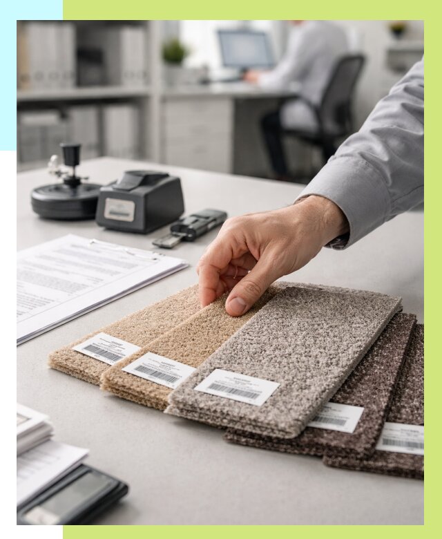 Сертификация ковролина в Амурске от 15498 р., Алешин-Мрс