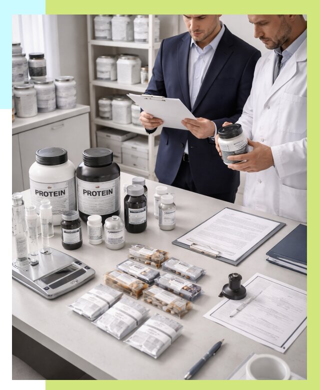 Сертификация спортивного питания в Амурске от 15498 р., Алешин-Мрс