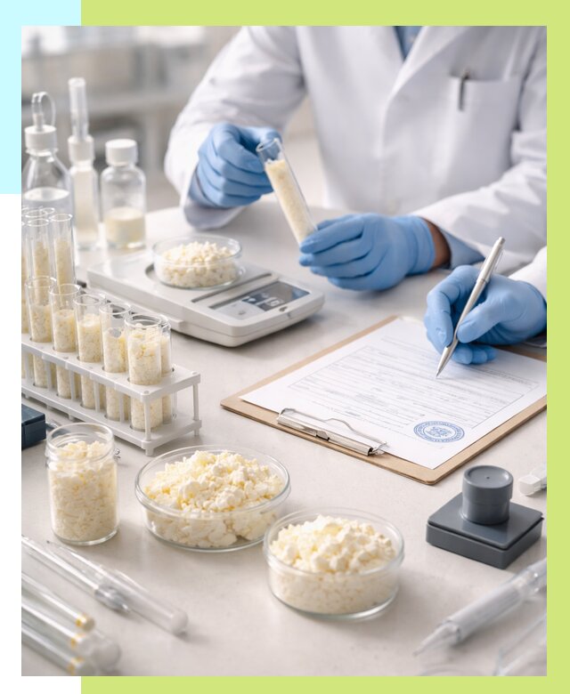 Сертификация творога в Амурске от 12398 р. под ключ | Алешин-Мрс