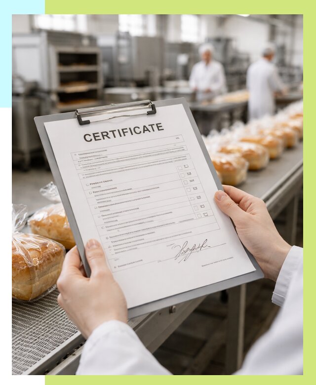 Сертификация хлеба, ТУ и декларация в Амурске от 12398 р. | Алешин-Мрс