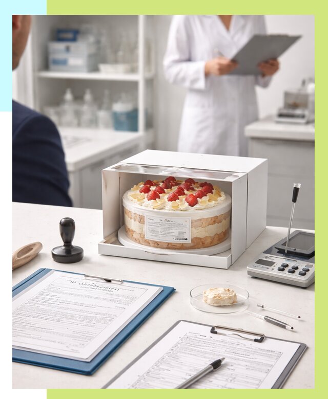 Сертификация тортов в Амурске от 9299 р. заказать | Алешин-Мрс