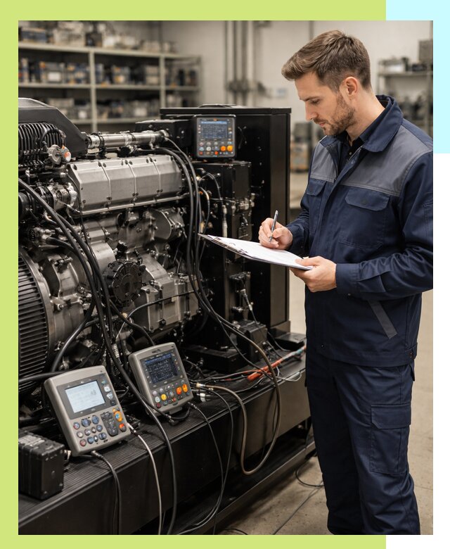 Сертификация дизельных генераторов и их оборудования в Амурске