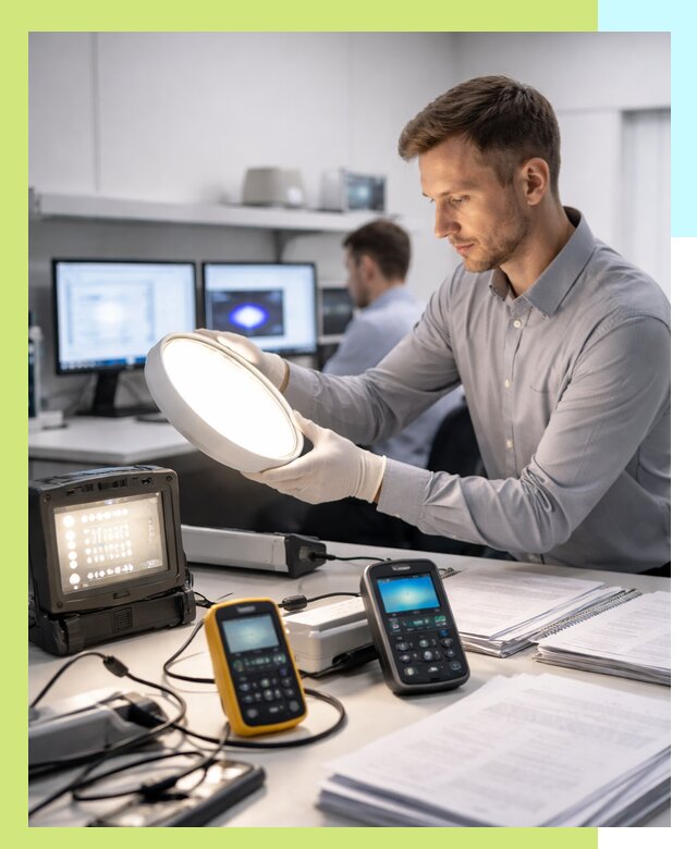 Сертификация светильников в Амурске: испытания и оформление