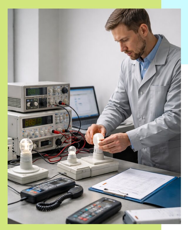 Сертификация ламп и светильников в Амурске по нормативам