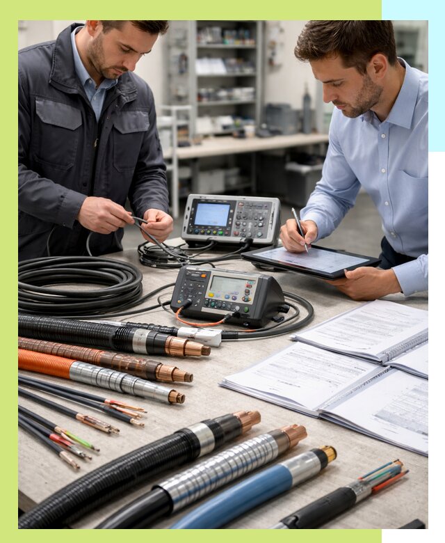 Сертификация кабеля и электропроводки в Амурске под ключ