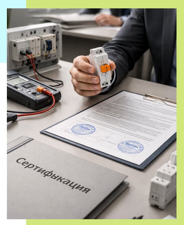Сертификация выключателей под ключ в Амурске от 15498 р. | Алешин-Мрс