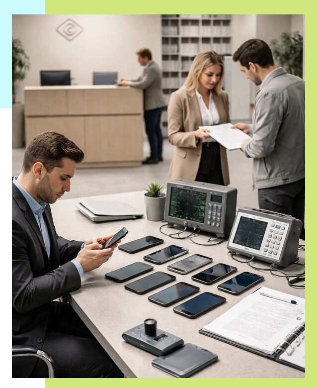 Сертификация телефонов в Амурске от 25830 р. под ключ | Алешин-Мрс