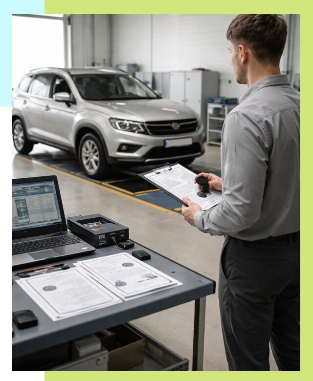 Сертификация транспортных средств в Амурске от 12398 р. | Алешин-Мрс