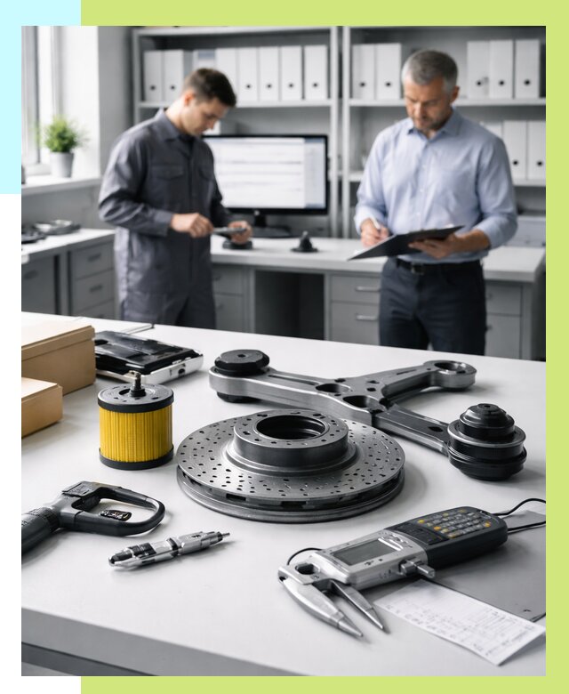 Сертификация автозапчастей в Амурске от 25830 р. | Алешин-Мрс