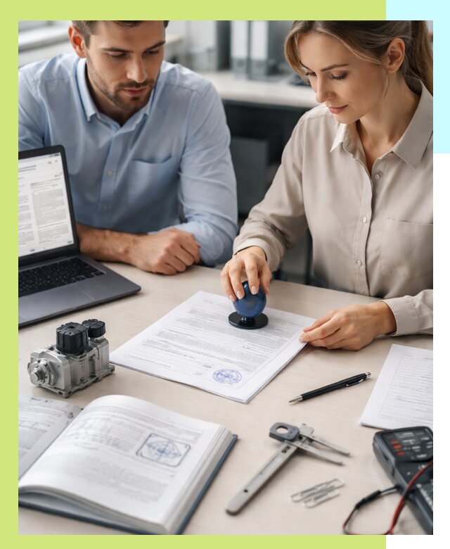 Выдача паспорта изделия и техническая экспертиза продукции в Амурске