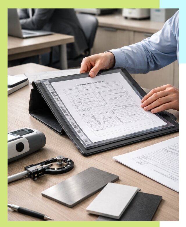 Оформление паспорта материала для продукции в Амурске