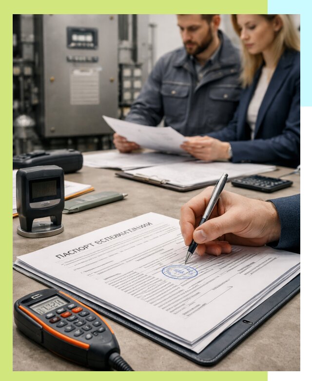 Оформление паспорта эксплуатации оборудования в Амурске