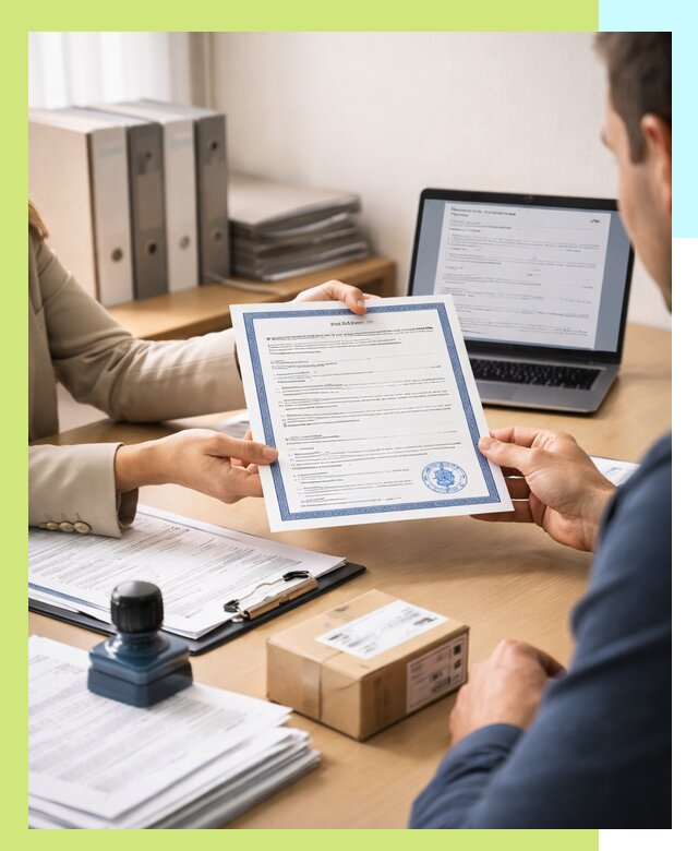 Оформление сертификата соответствия на продукцию в Амурске