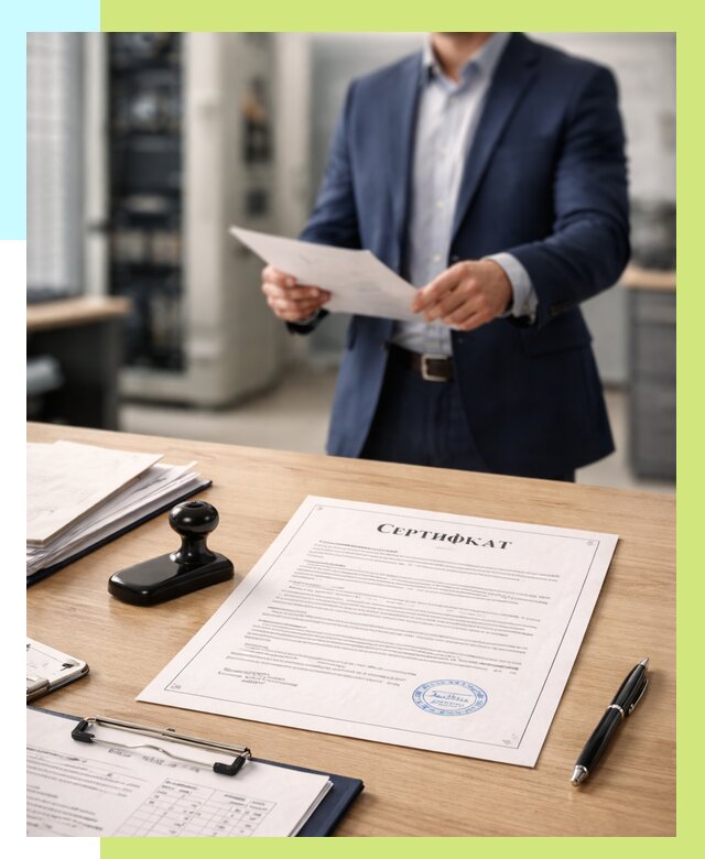 Сертификат на оборудование в Амурске от 15498 р. | Алешин-Мрс