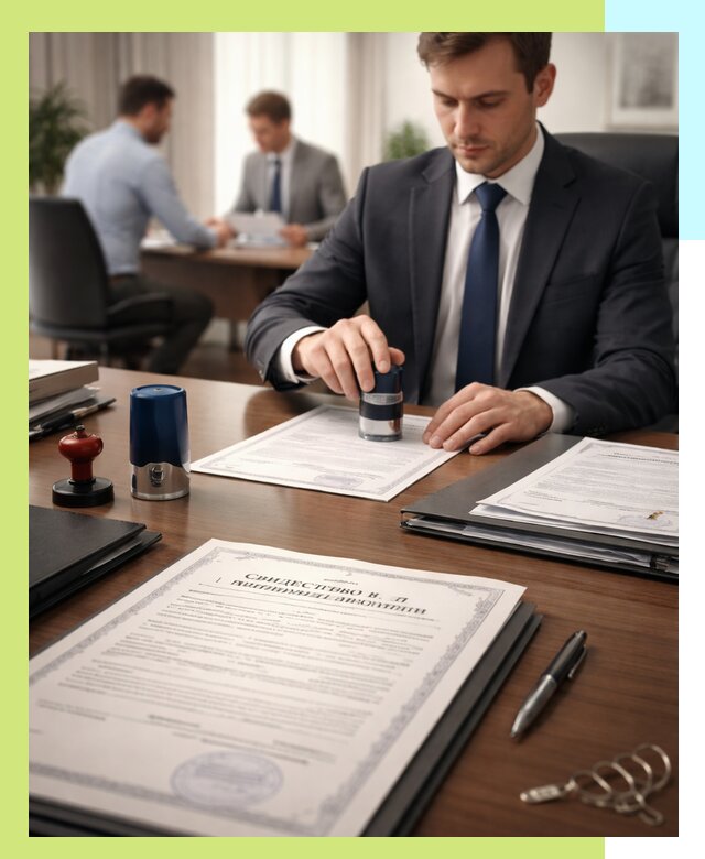 Оформление свидетельства о государственной регистрации в Амурске