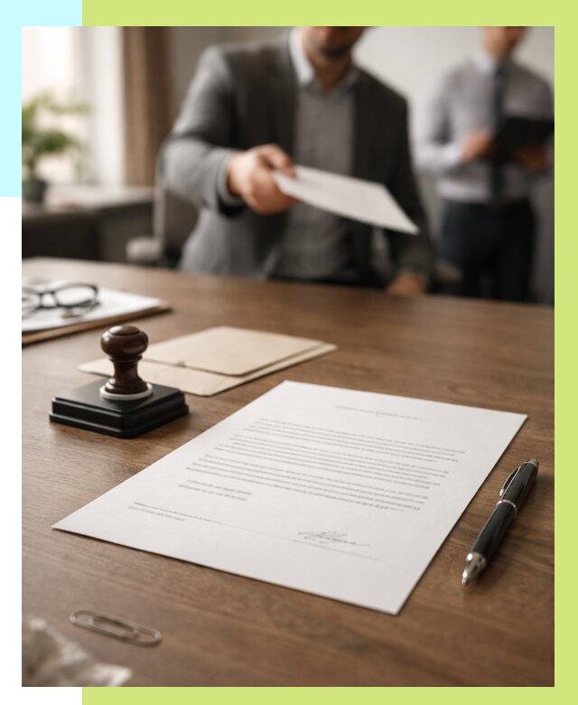 Отказное письмо по сертификации в Амурске от 3616 р. | Алешин-Мрс