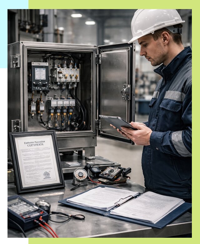 Сертификат взрывозащиты в Амурске от 46494 р. | Алешин-Мрс