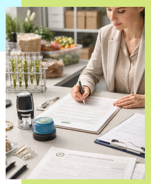 Фитосанитарный сертификат оформить в Амурске от 4649 р. | Алешин-Мрс