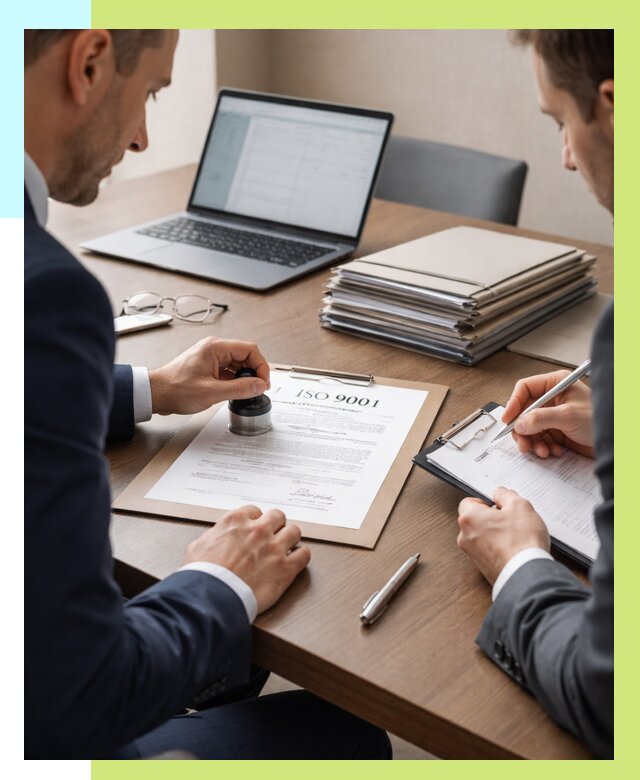 Сертификат ISO 9001 в Амурске купить от 82656 р. | Алешин-Мрс