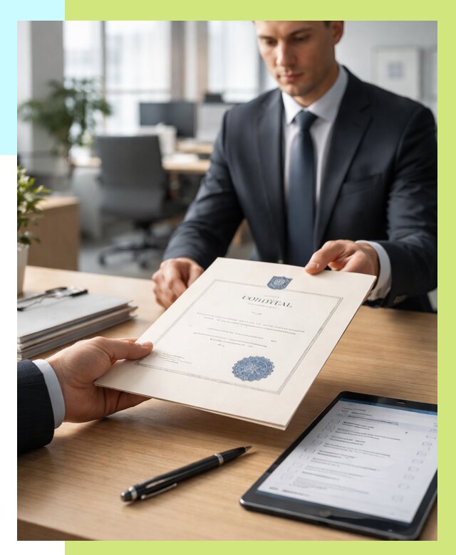 Сертификат ISO 30301 в Амурске от 36162 р. | Алешин-Мрс - под ключ