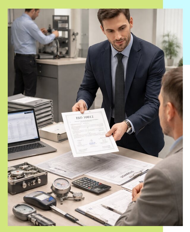Выдача сертификата ISO 10012 по требованиям метрологии в Амурске