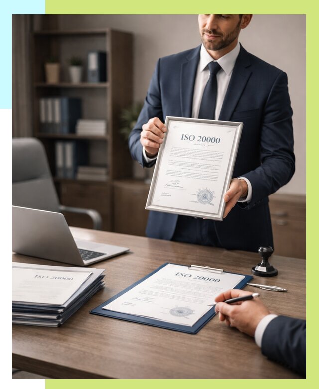 Сертификат ISO 20000 в Амурске под ключ от 123984 р., Алешин-Мрс