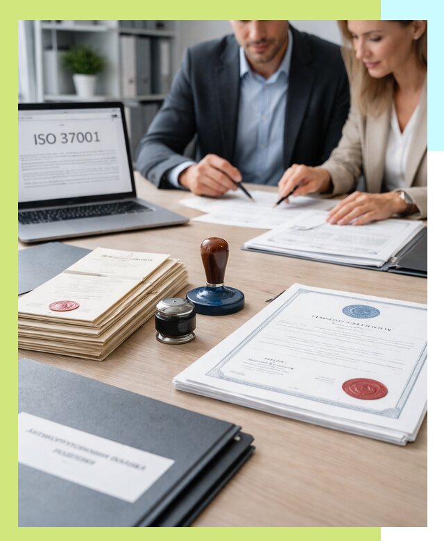 Получение сертификата ISO 37001 по системе борьбы с коррупцией в Амурске